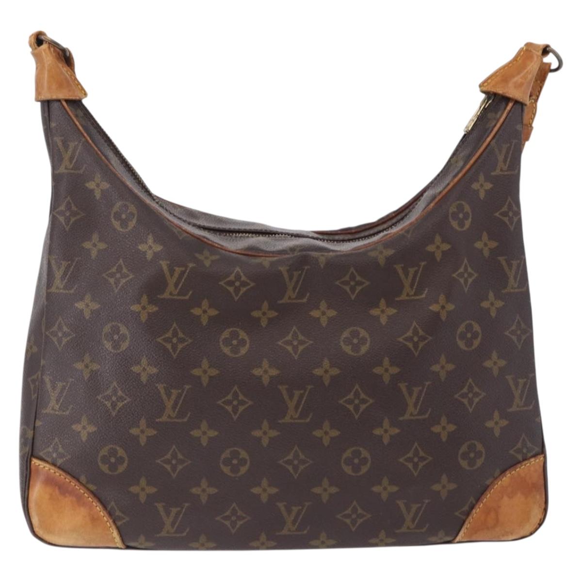 LOUIS VUITTON Monogram Boulogne 35 Shoulder Bag M51260 LV Auth 198363