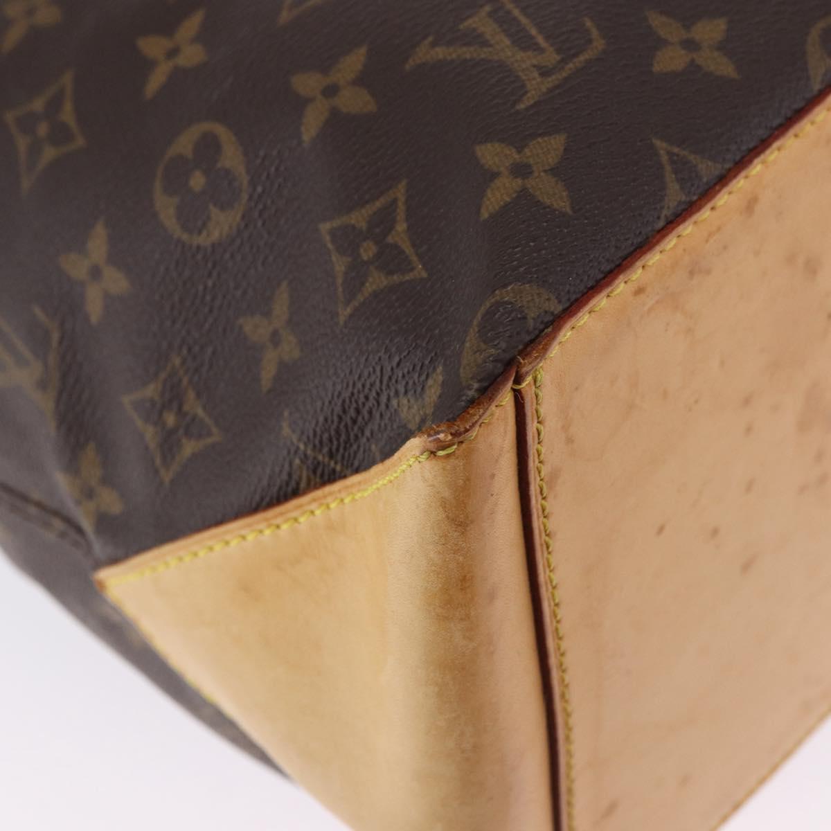 LOUIS VUITTON Monogram Cabas Mezzo Tote Bag M51151 LV Auth 198366