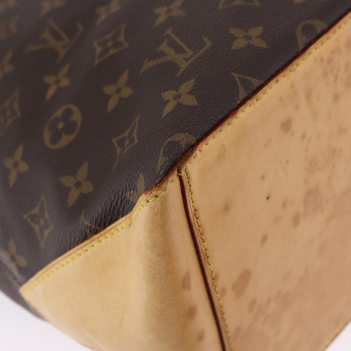 LOUIS VUITTON Monogram Cabas Mezzo Tote Bag M51151 LV Auth 198366