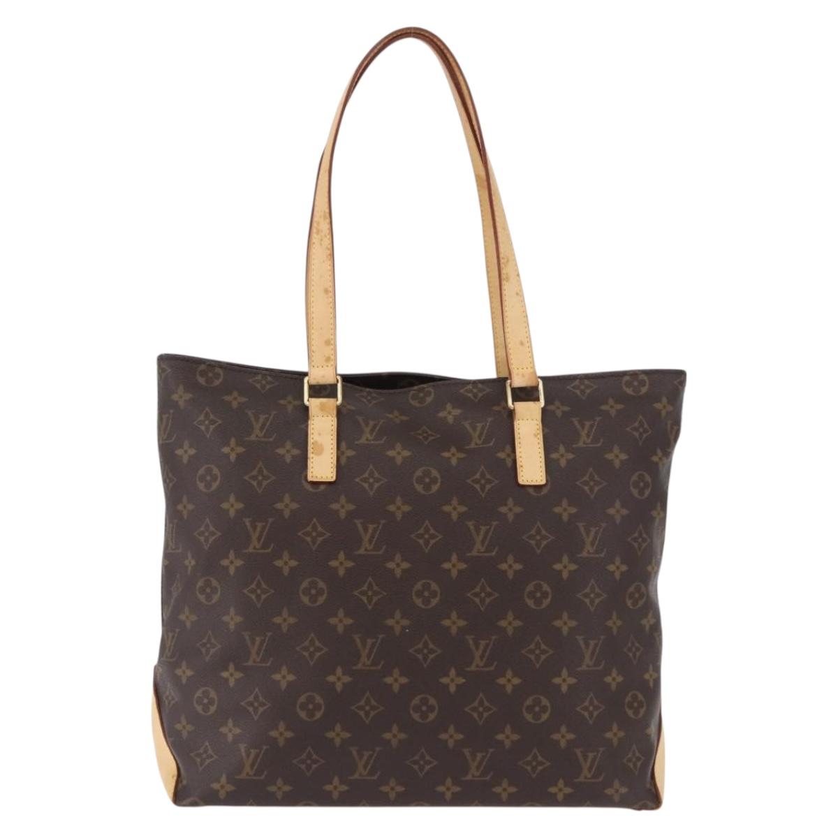 LOUIS VUITTON Monogram Cabas Mezzo Tote Bag M51151 LV Auth 198366