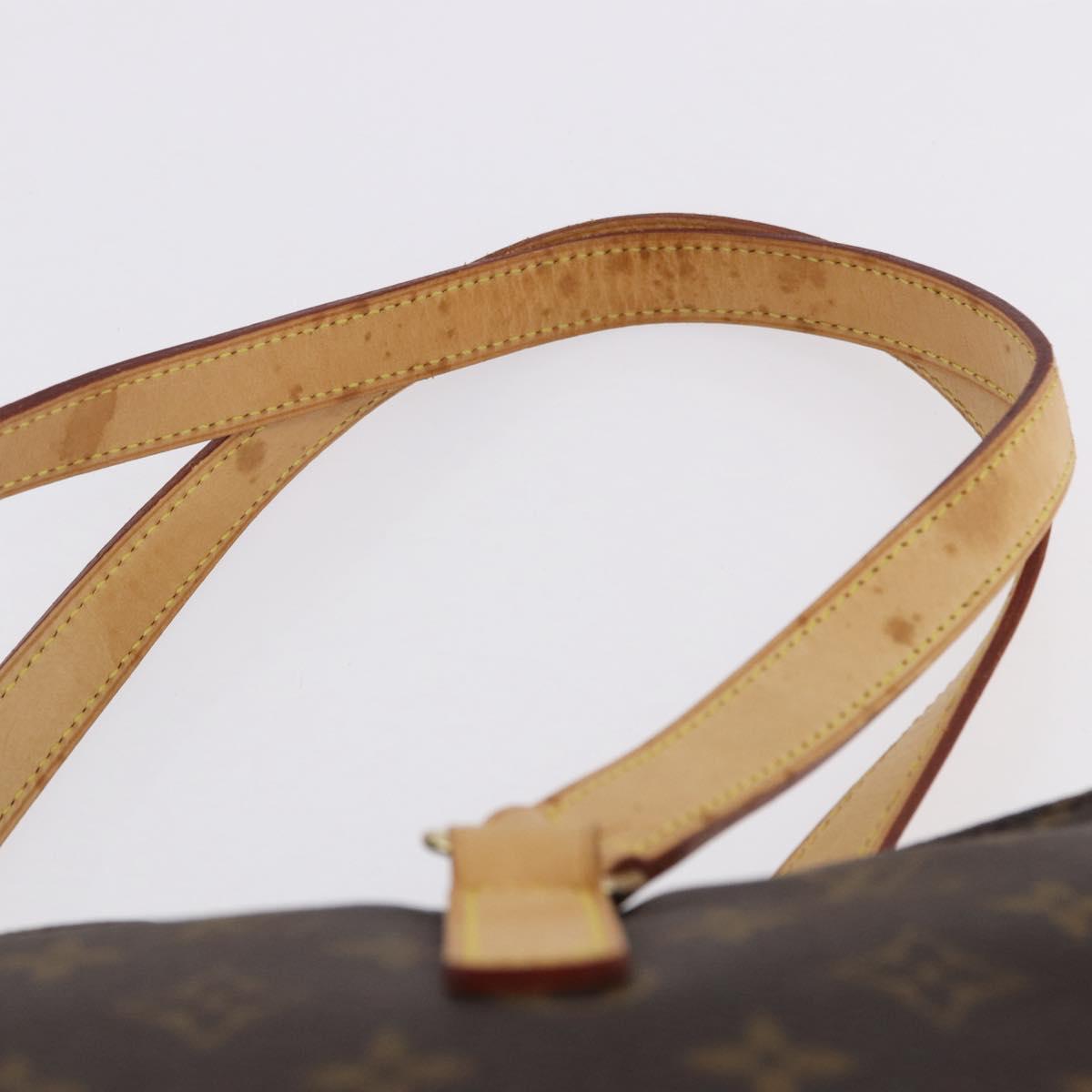 LOUIS VUITTON Monogram Cabas Mezzo Tote Bag M51151 LV Auth 198366