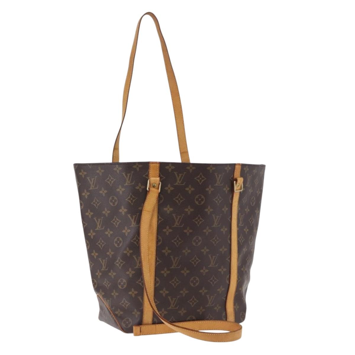 LOUIS VUITTON Monogram Sac Shopping Tote Bag M51108 LV Auth 198367