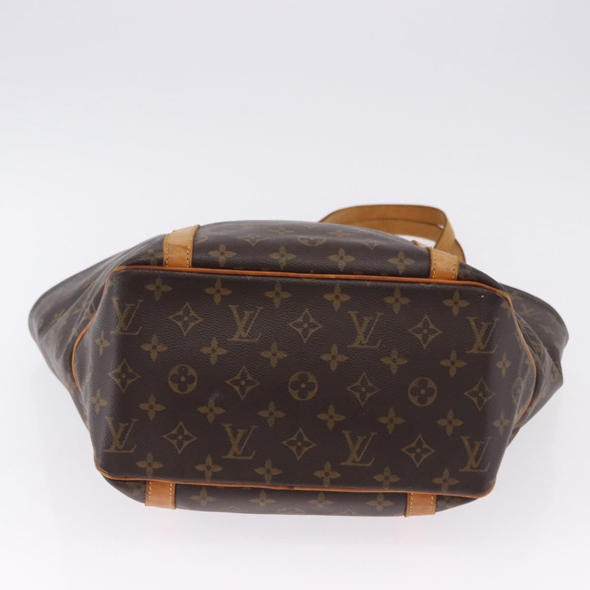 LOUIS VUITTON Monogram Sac Shopping Tote Bag M51108 LV Auth 198367