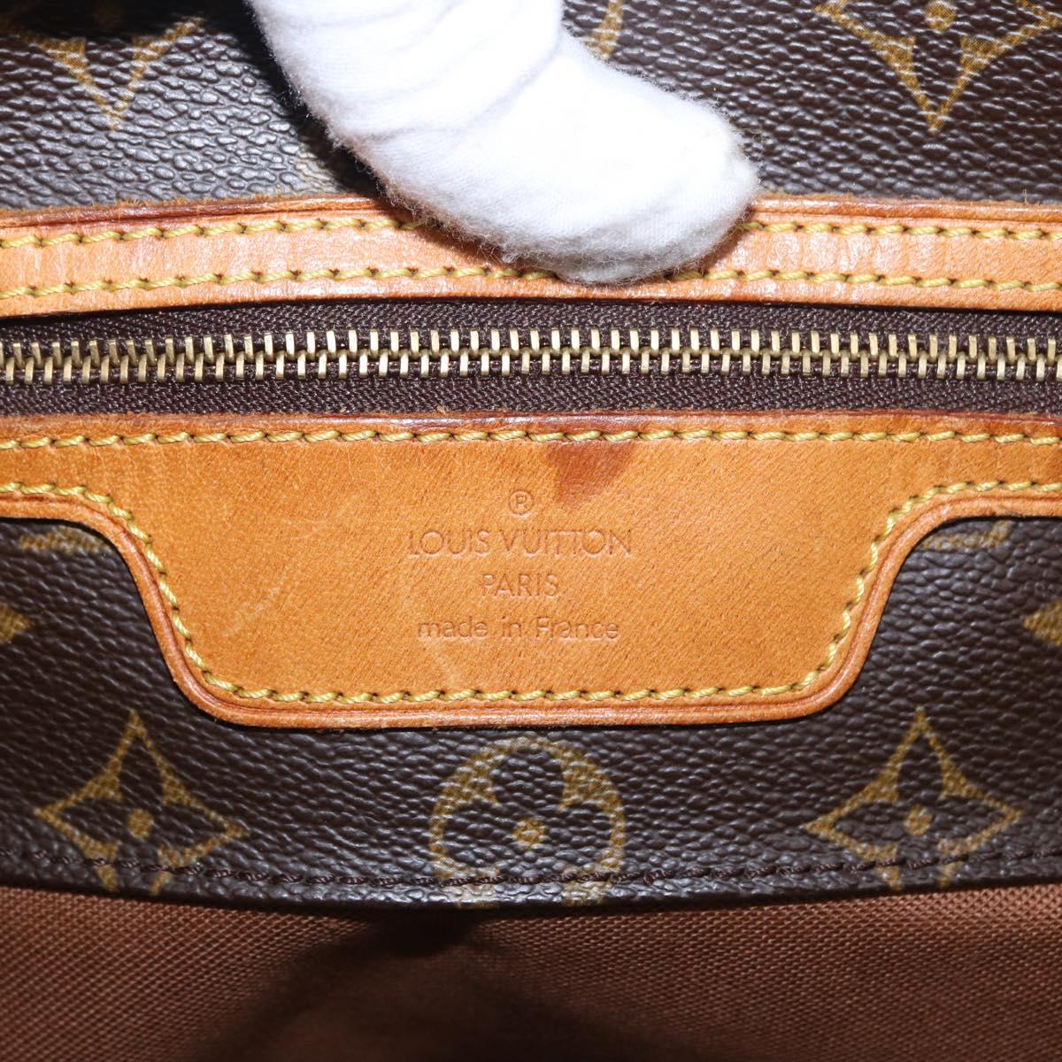 LOUIS VUITTON Monogram Sac Shopping Tote Bag M51108 LV Auth 198367