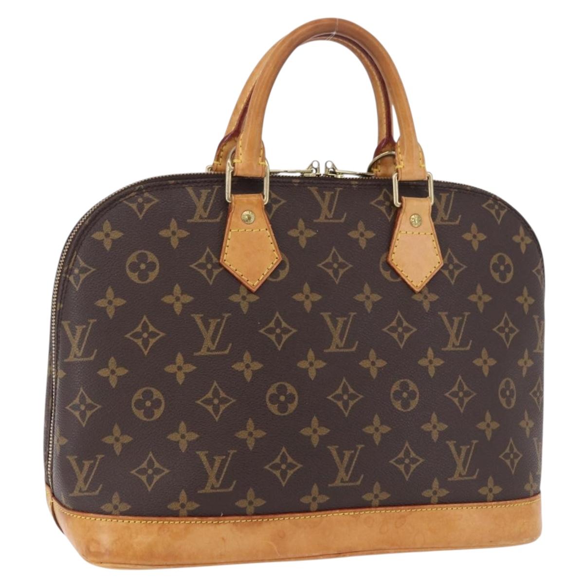 LOUIS VUITTON Monogram Alma Hand Bag M51130 LV Auth 198368A