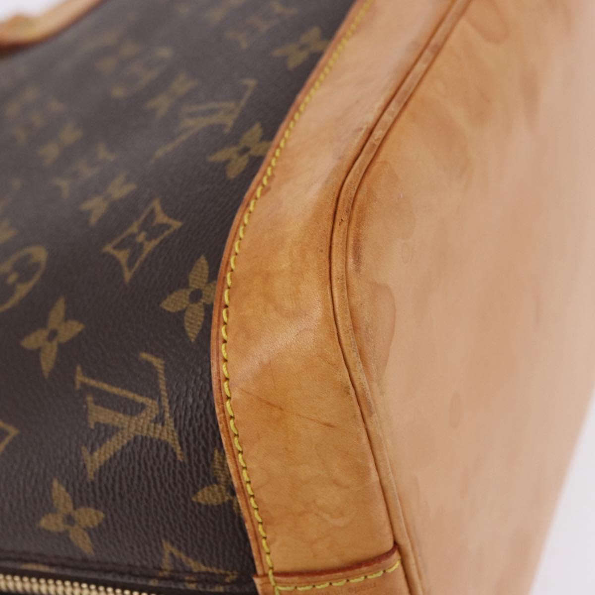 LOUIS VUITTON Monogram Alma Hand Bag M51130 LV Auth 198368A