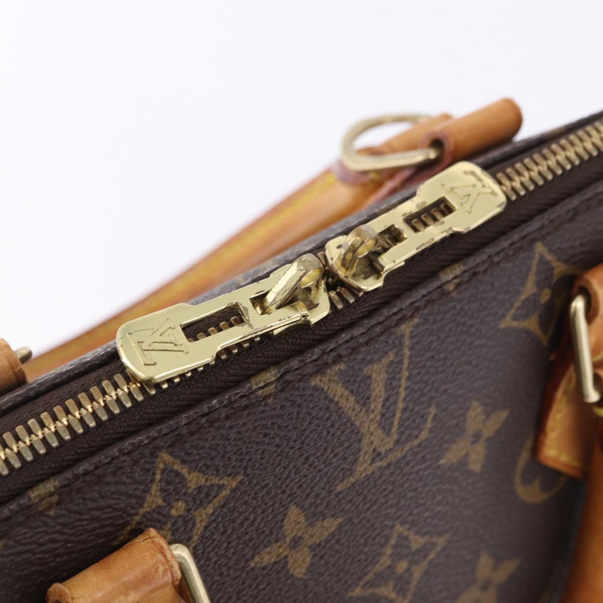 LOUIS VUITTON Monogram Alma Hand Bag M51130 LV Auth 198368A