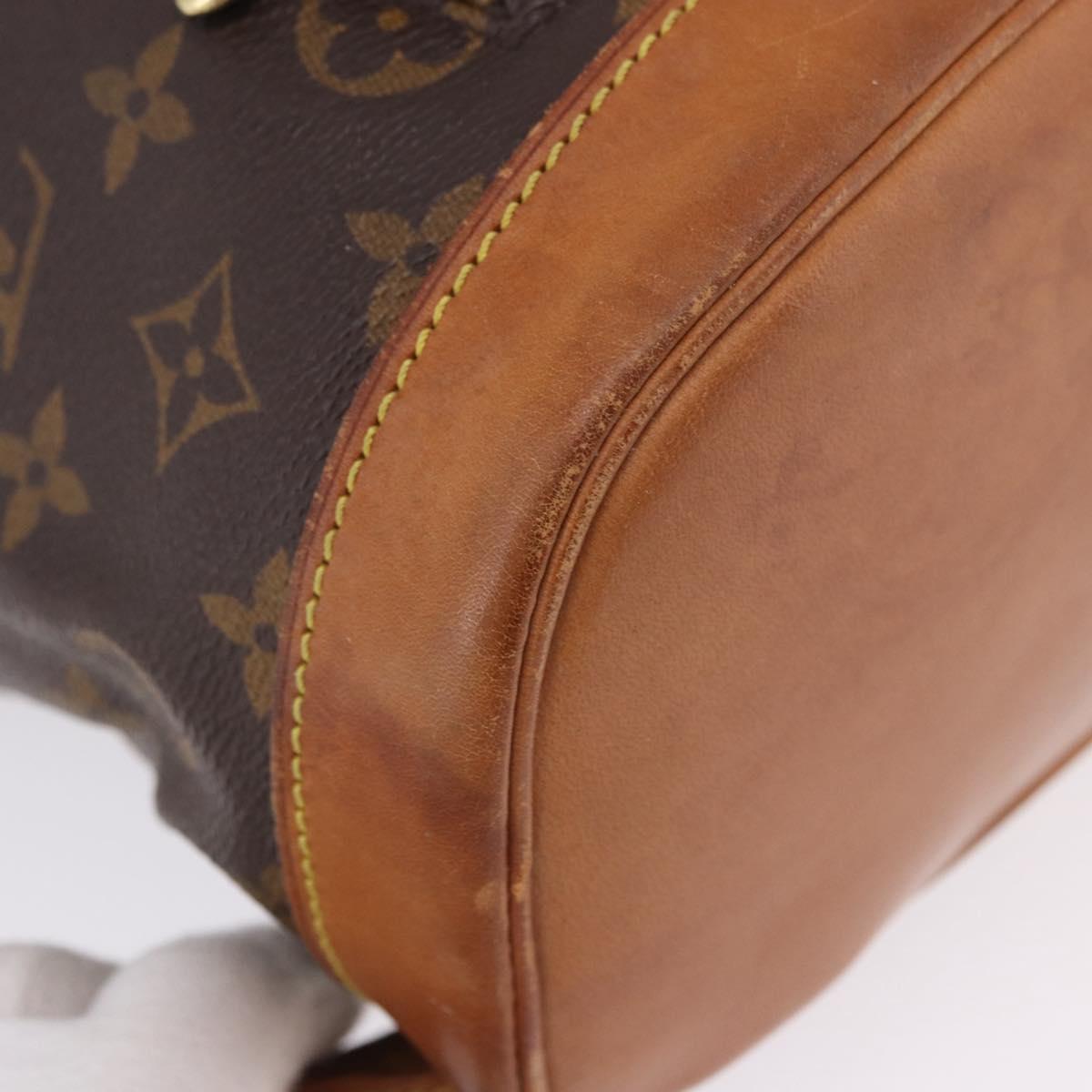 LOUIS VUITTON Monogram Montsouris MM Backpack M51136 LV Auth 198374