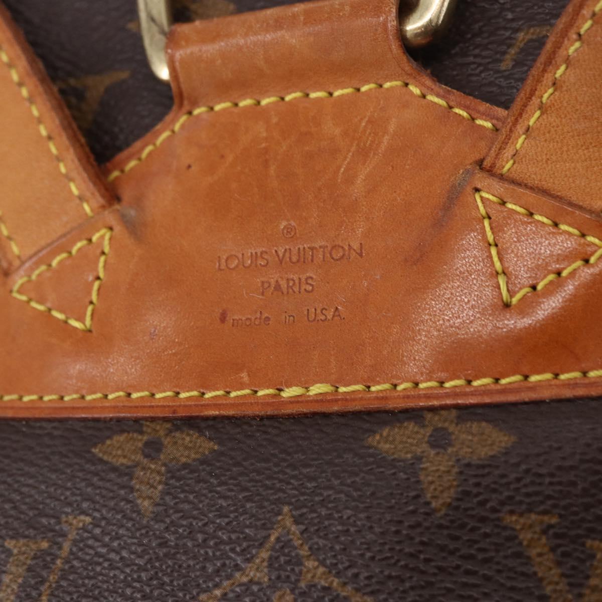 LOUIS VUITTON Monogram Montsouris MM Backpack M51136 LV Auth 198374