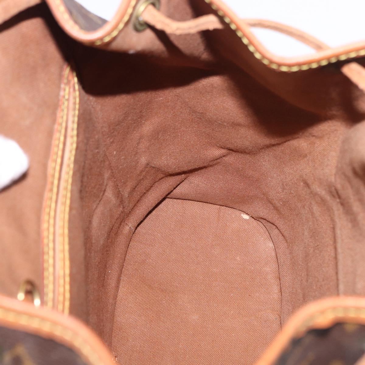 LOUIS VUITTON Monogram Montsouris MM Backpack M51136 LV Auth 198374