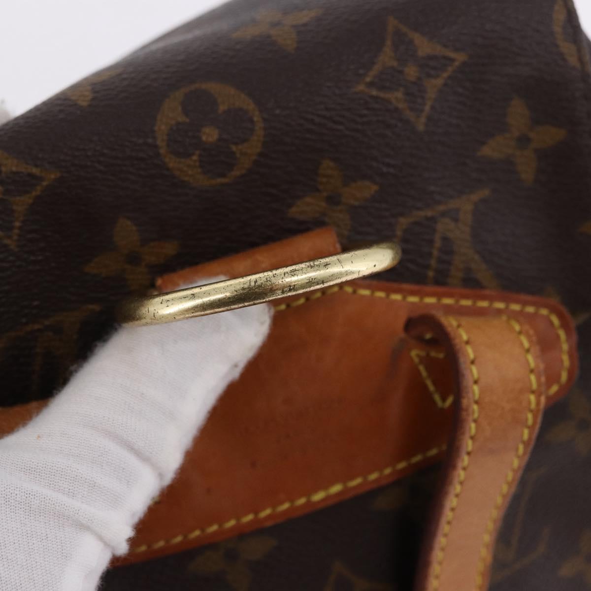 LOUIS VUITTON Monogram Montsouris MM Backpack M51136 LV Auth 198374