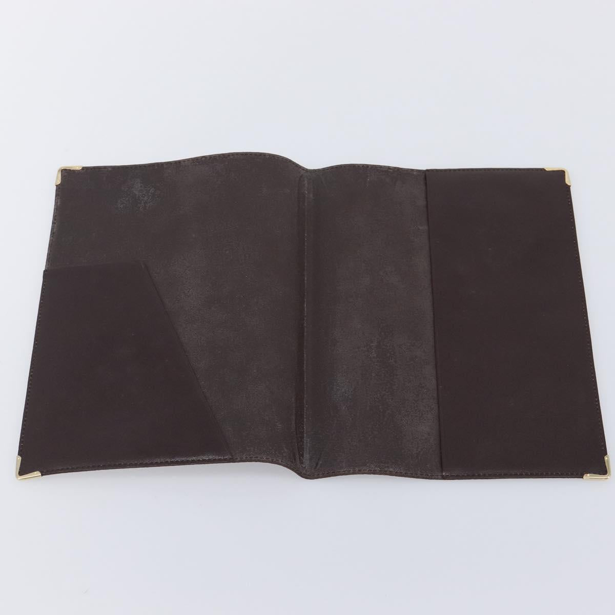 LOUIS VUITTON Monogram Note Cover LV Auth 198379