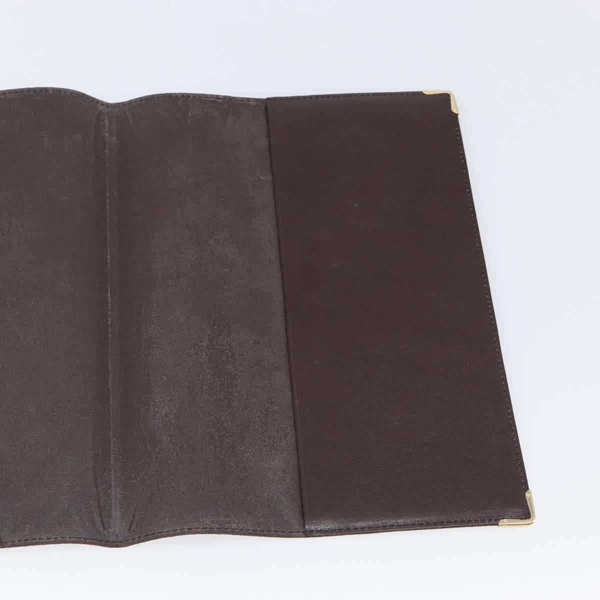 LOUIS VUITTON Monogram Note Cover LV Auth 198379