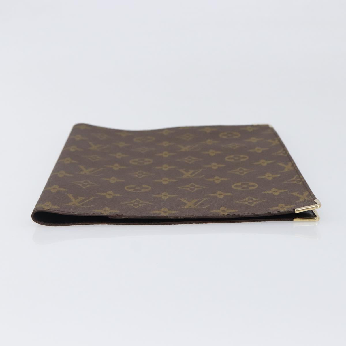 LOUIS VUITTON Monogram Note Cover LV Auth 198379