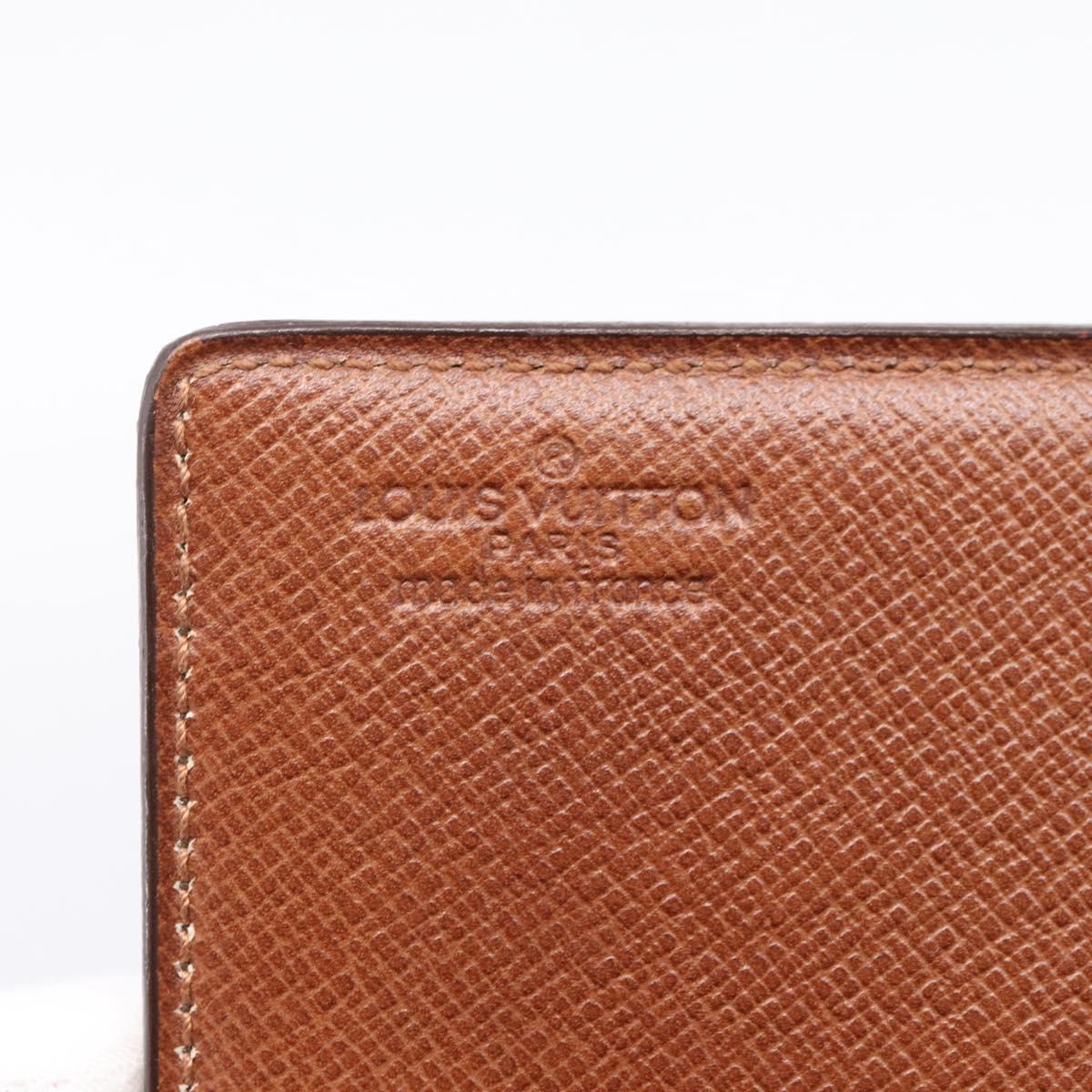 LOUIS VUITTON Monogram Card Case M60929 LV Auth 198395V