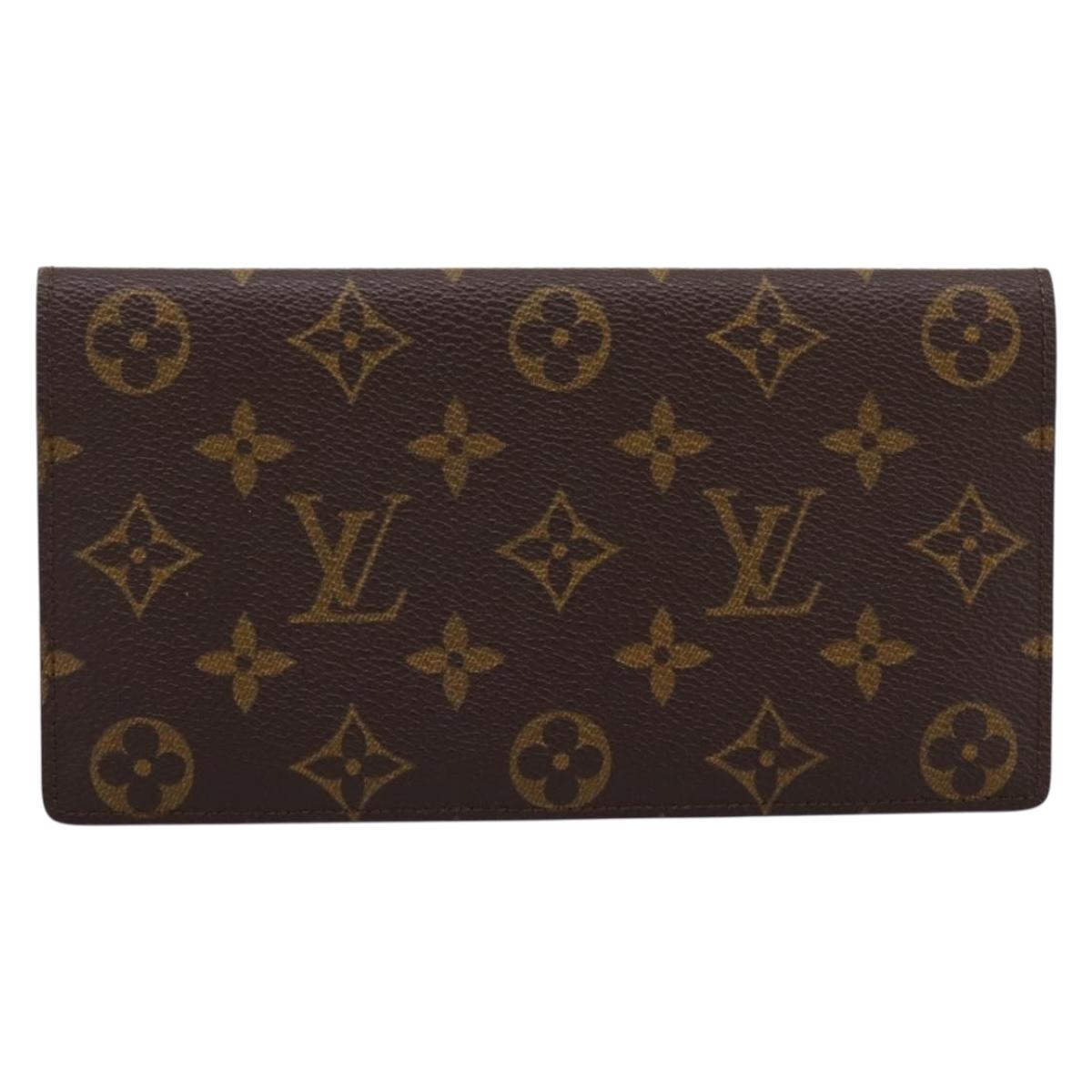 LOUIS VUITTON Monogram Card Case M60929 LV Auth 198395V