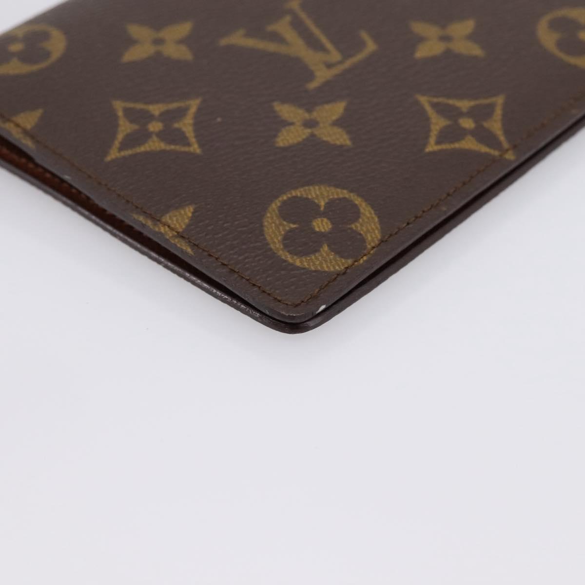 LOUIS VUITTON Monogram Card Case M60929 LV Auth 198395V