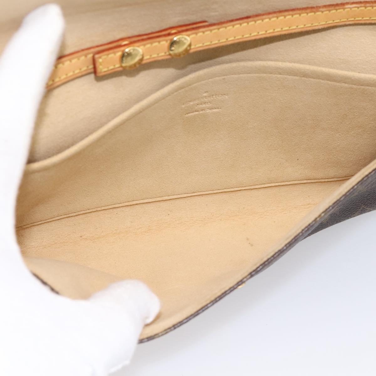 LOUIS VUITTON Monogram Pochette Twin GM Shoulder Bag M51852 LV Auth 198469