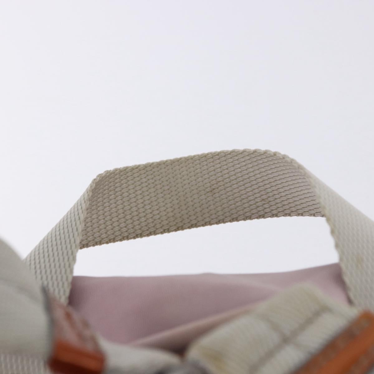 PRADA Backpack Nylon Pink Silver Auth 198471