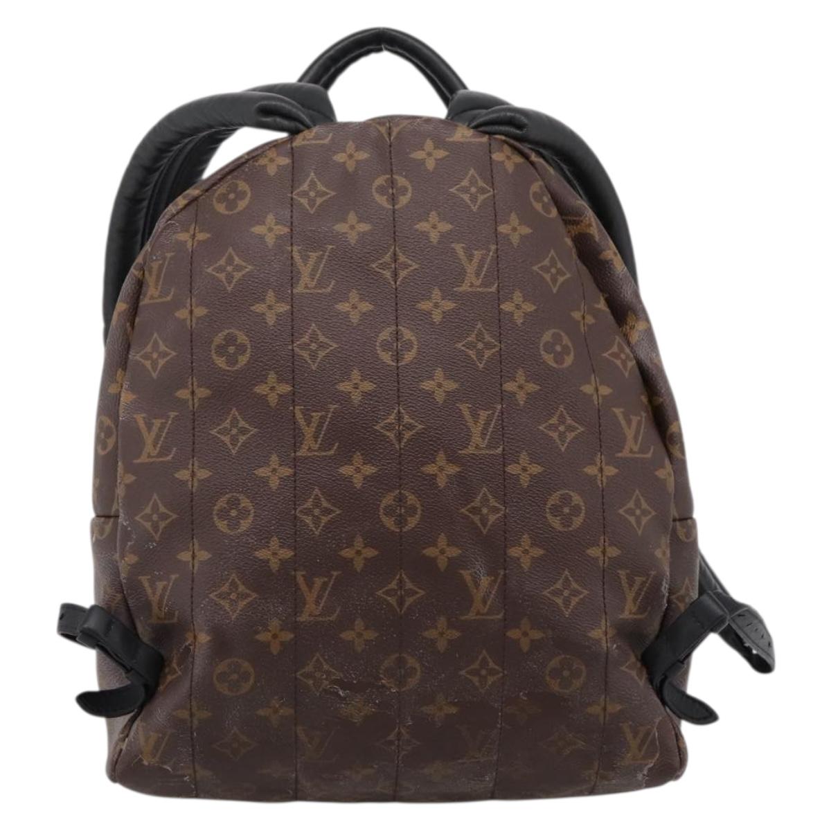 LOUIS VUITTON Monogram Palm Springs MM Backpack M44874 LV Auth 198473