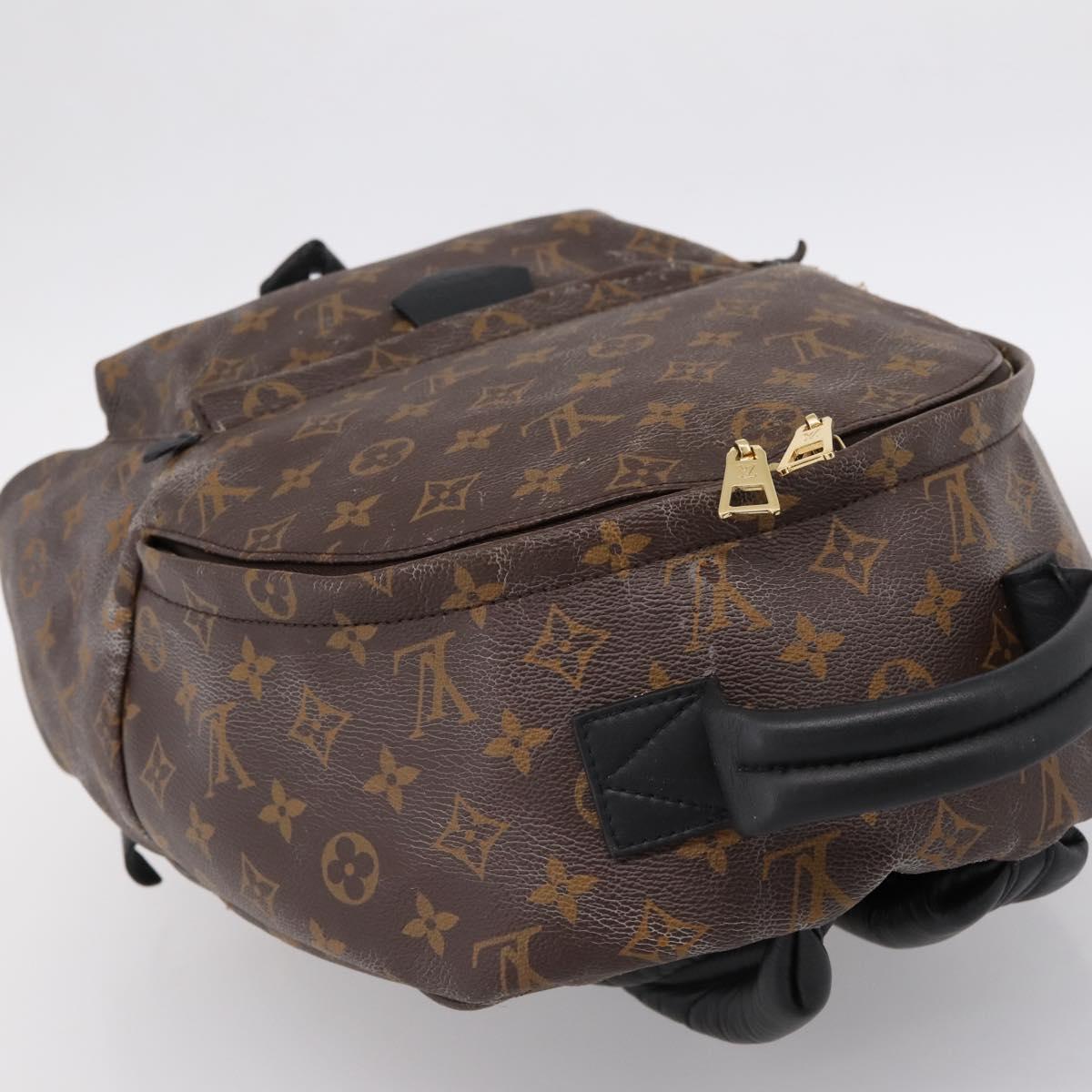 LOUIS VUITTON Monogram Palm Springs MM Backpack M44874 LV Auth 198473