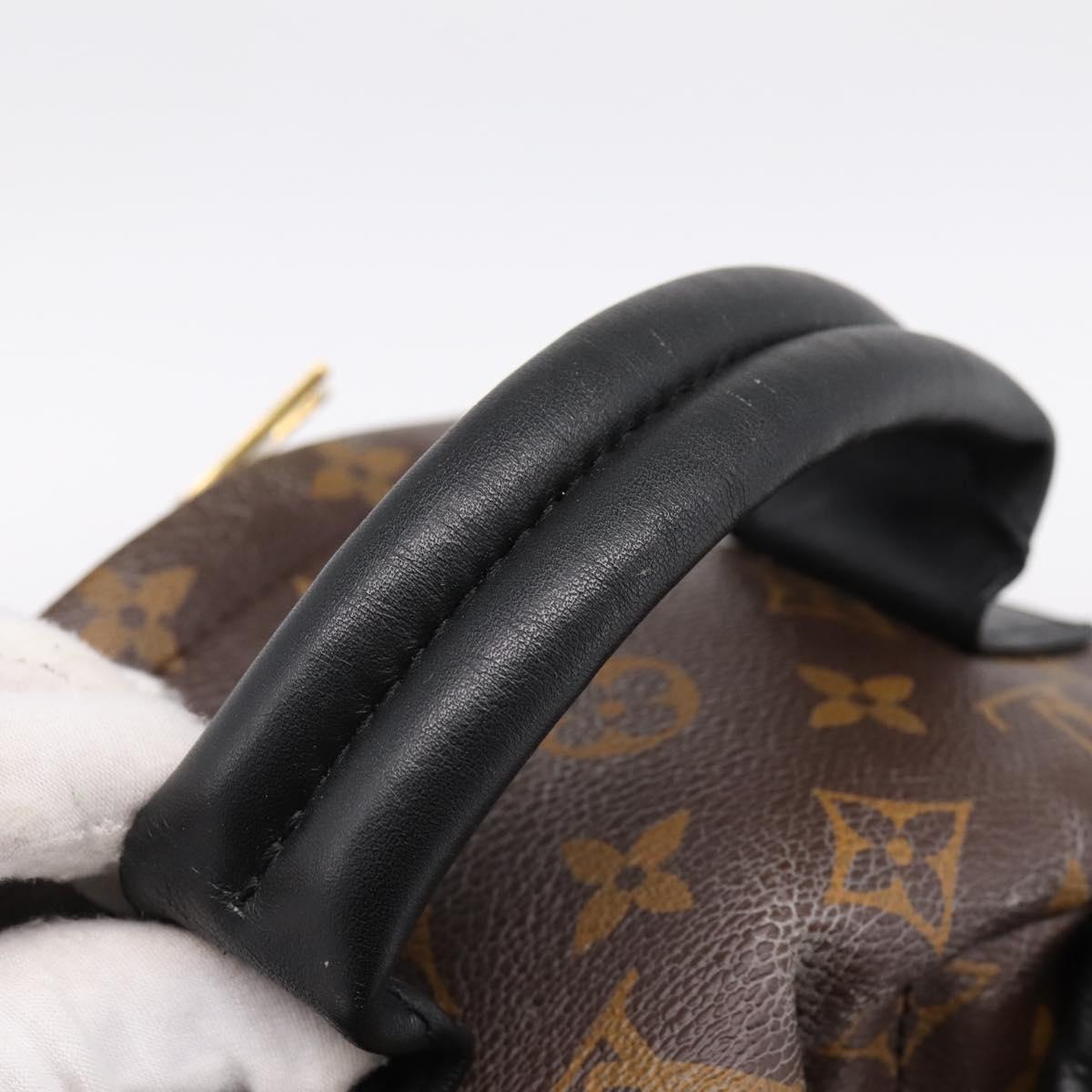 LOUIS VUITTON Monogram Palm Springs MM Backpack M44874 LV Auth 198473