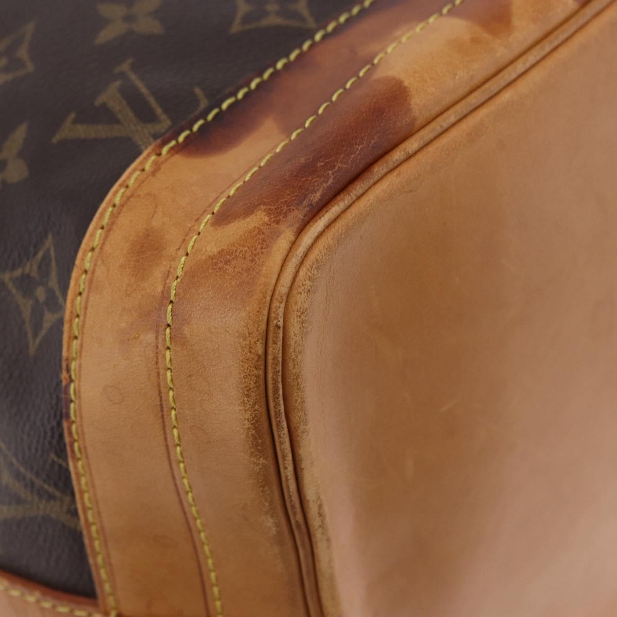 LOUIS VUITTON Monogram Noe Shoulder Bag M42224 LV Auth 198474