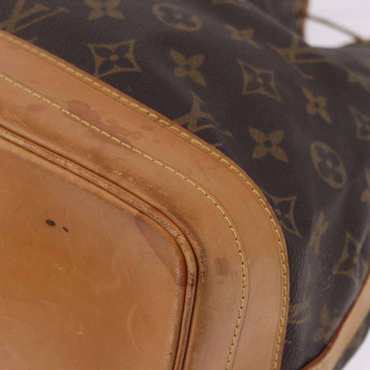 LOUIS VUITTON Monogram Noe Shoulder Bag M42224 LV Auth 198474