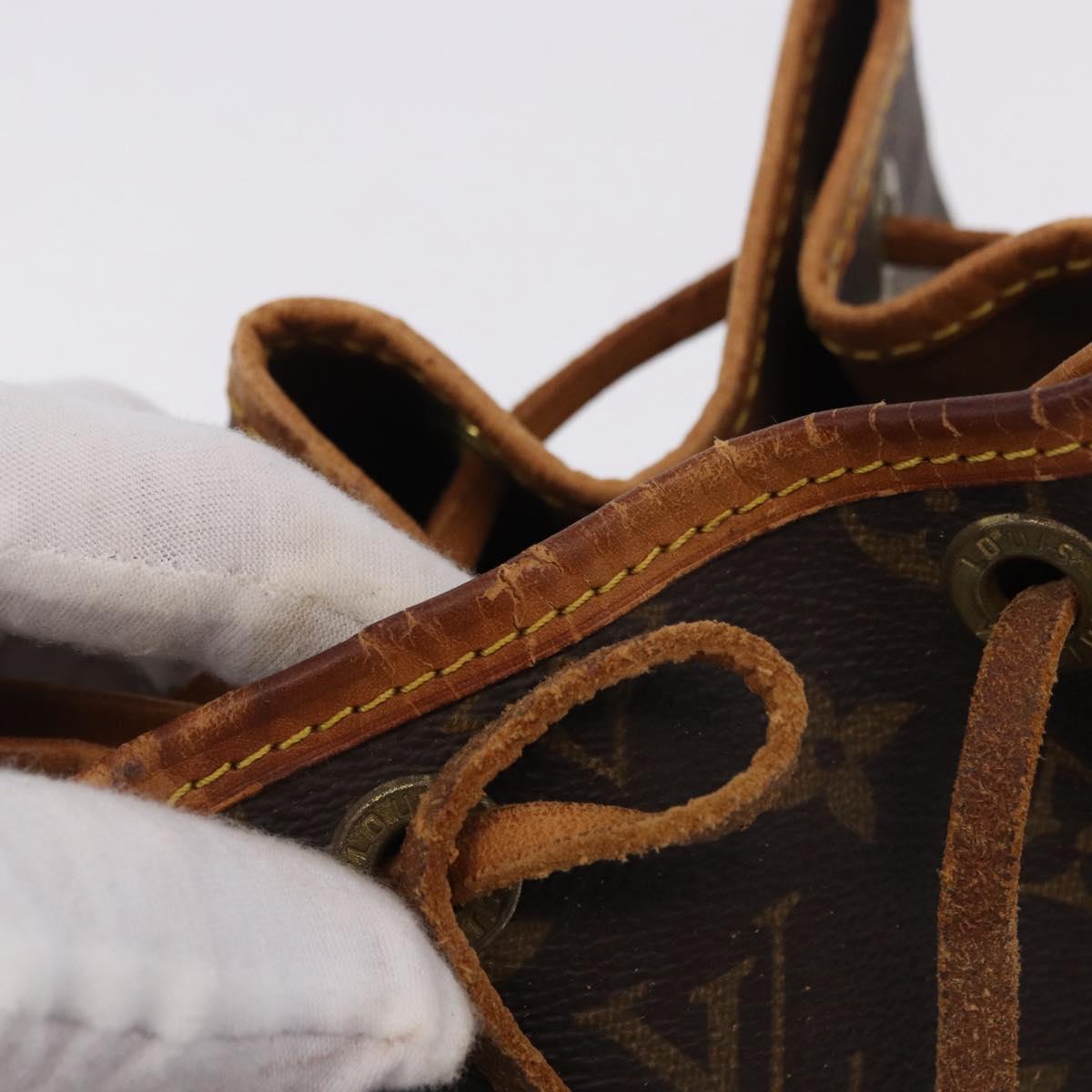 LOUIS VUITTON Monogram Noe Shoulder Bag M42224 LV Auth 198474