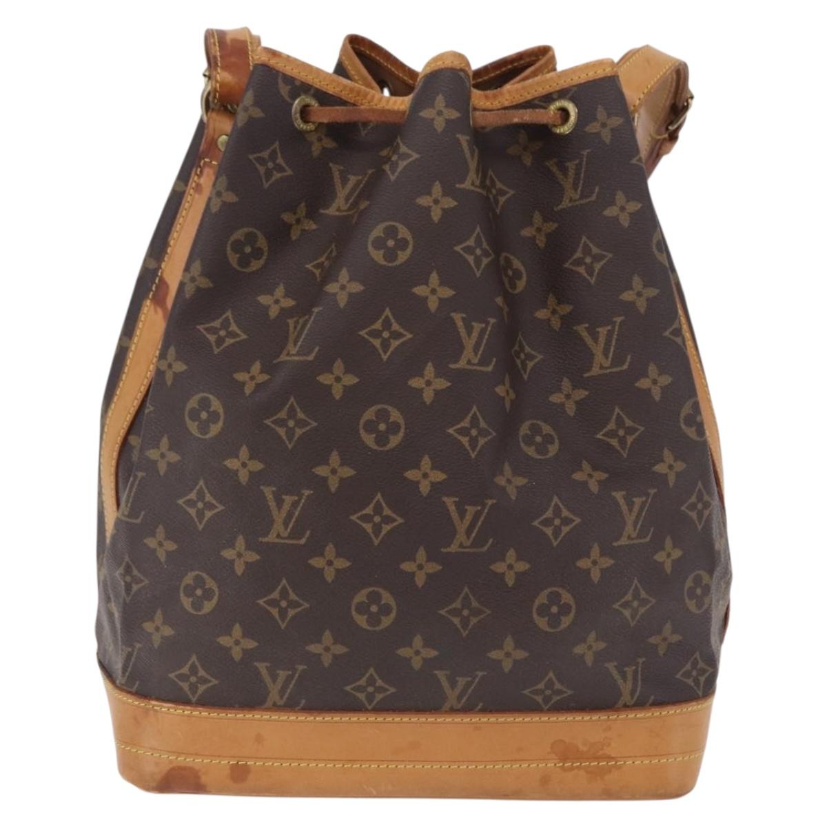 LOUIS VUITTON Monogram Noe Shoulder Bag M42224 LV Auth 198474
