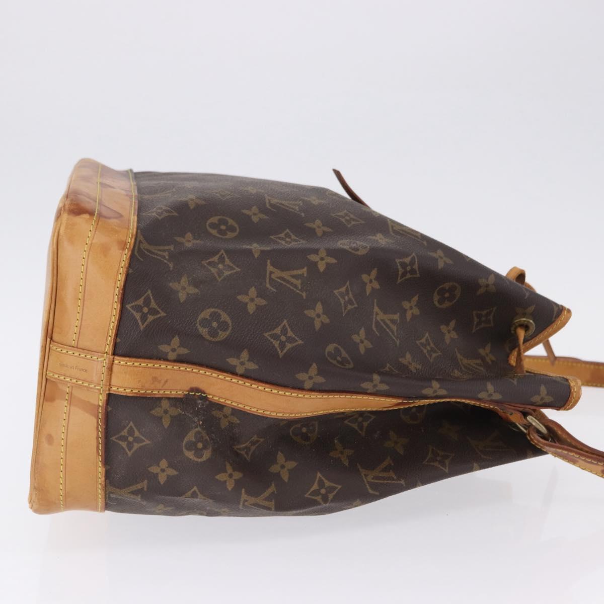 LOUIS VUITTON Monogram Noe Shoulder Bag M42224 LV Auth 198474