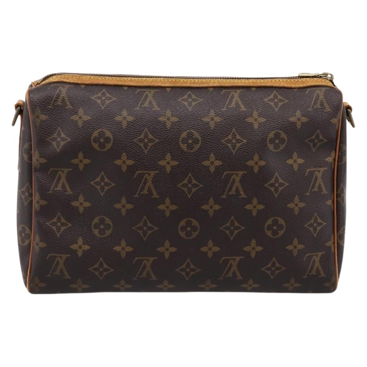 LOUIS VUITTON Monogram Tulle Lee Shoulder Bag M51348 LV Auth 198475