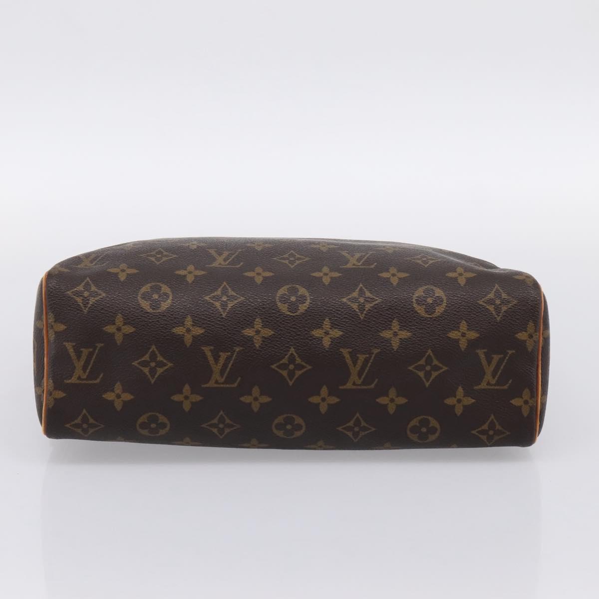LOUIS VUITTON Monogram Tulle Lee Shoulder Bag M51348 LV Auth 198475