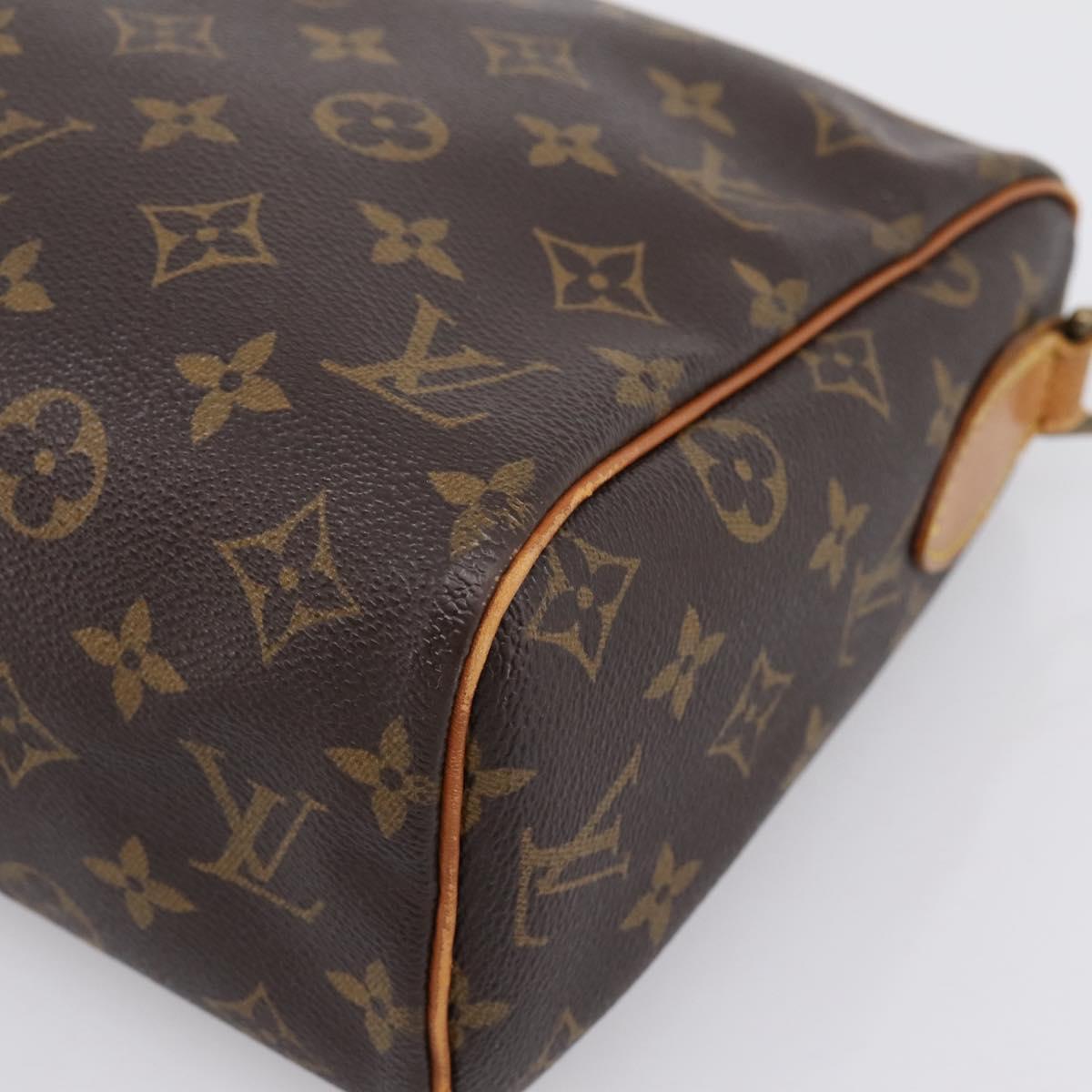 LOUIS VUITTON Monogram Tulle Lee Shoulder Bag M51348 LV Auth 198475