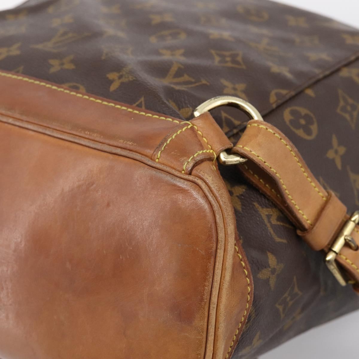 LOUIS VUITTON Monogram Montsouris GM Backpack M51135 LV Auth 198482