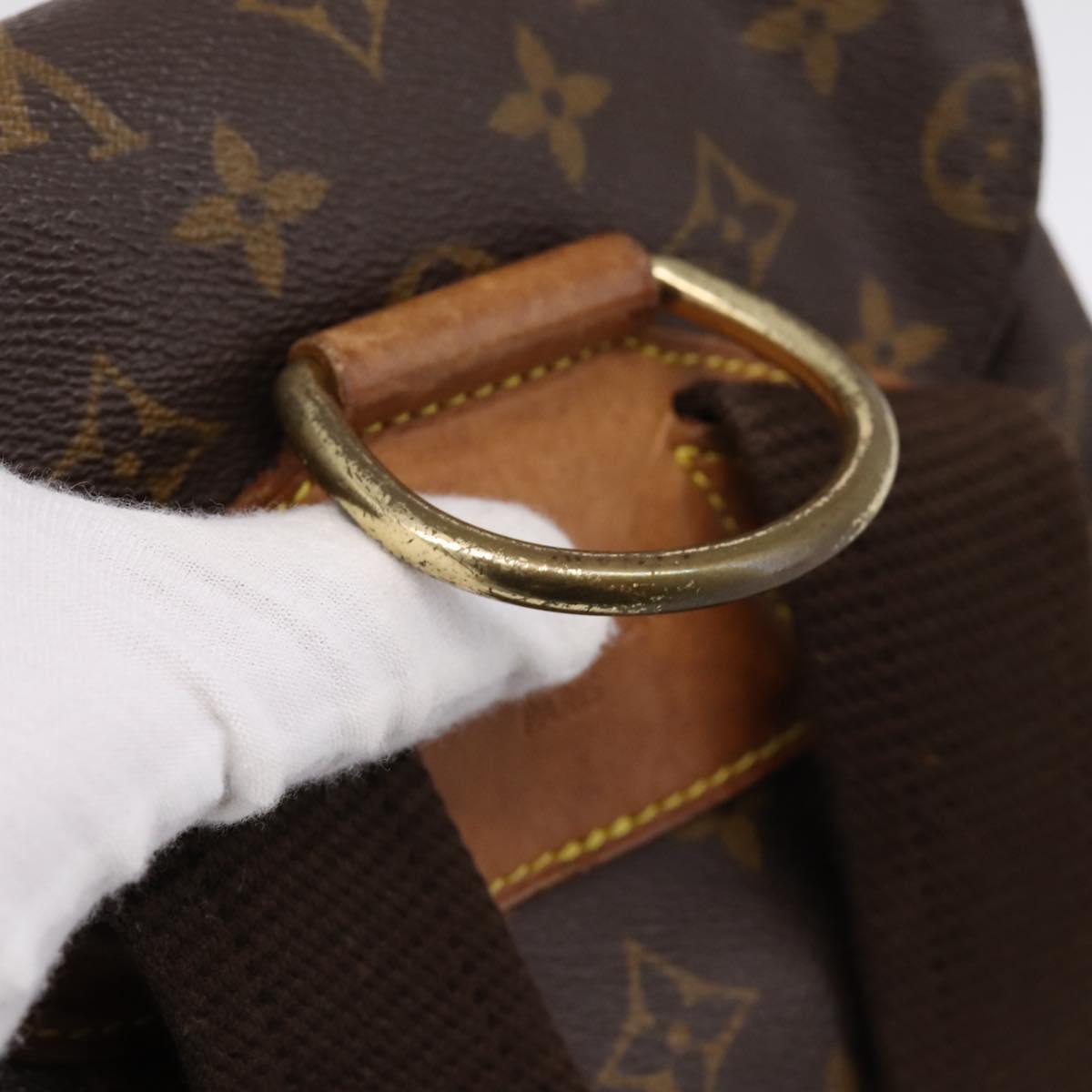 LOUIS VUITTON Monogram Montsouris GM Backpack M51135 LV Auth 198482