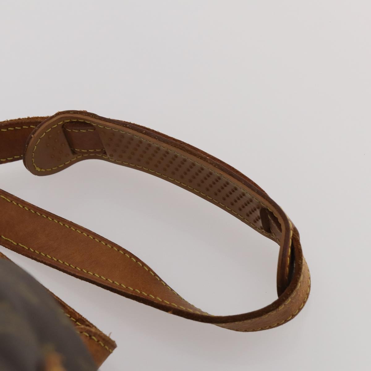 LOUIS VUITTON Monogram Saumur 35 Shoulder Bag M42254 LV Auth 198486