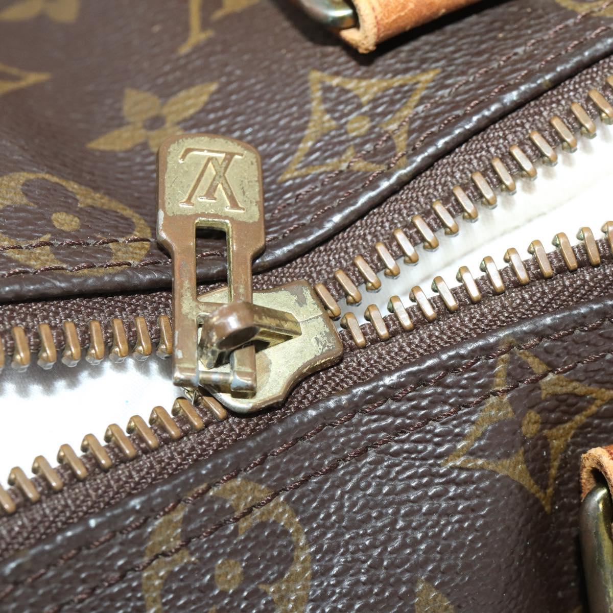 LOUIS VUITTON Monogram Keepall Bandouliere 45 Boston Bag M41418 LV Auth 198487
