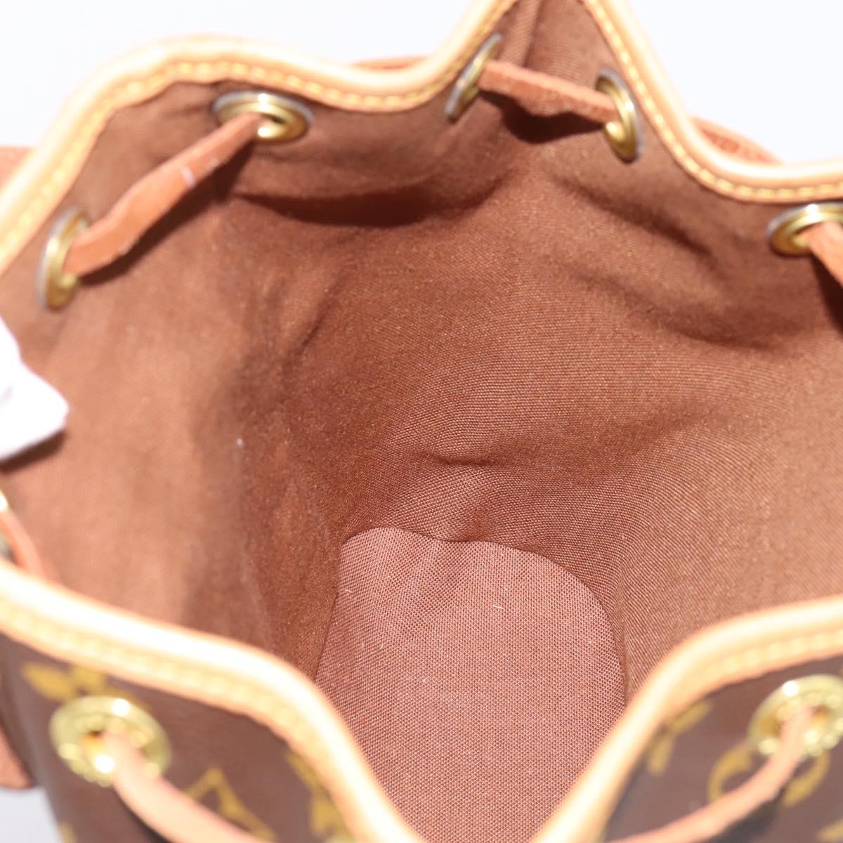 LOUIS VUITTON Monogram Montsouris PM Backpack M51137 LV Auth 198492A