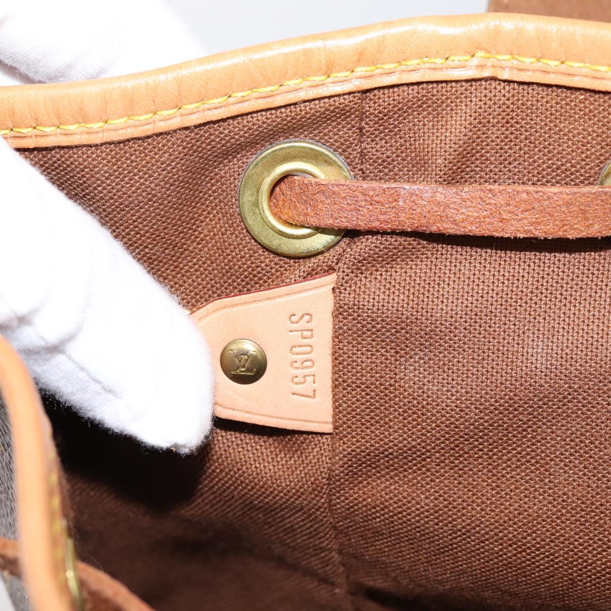 LOUIS VUITTON Monogram Montsouris PM Backpack M51137 LV Auth 198492A