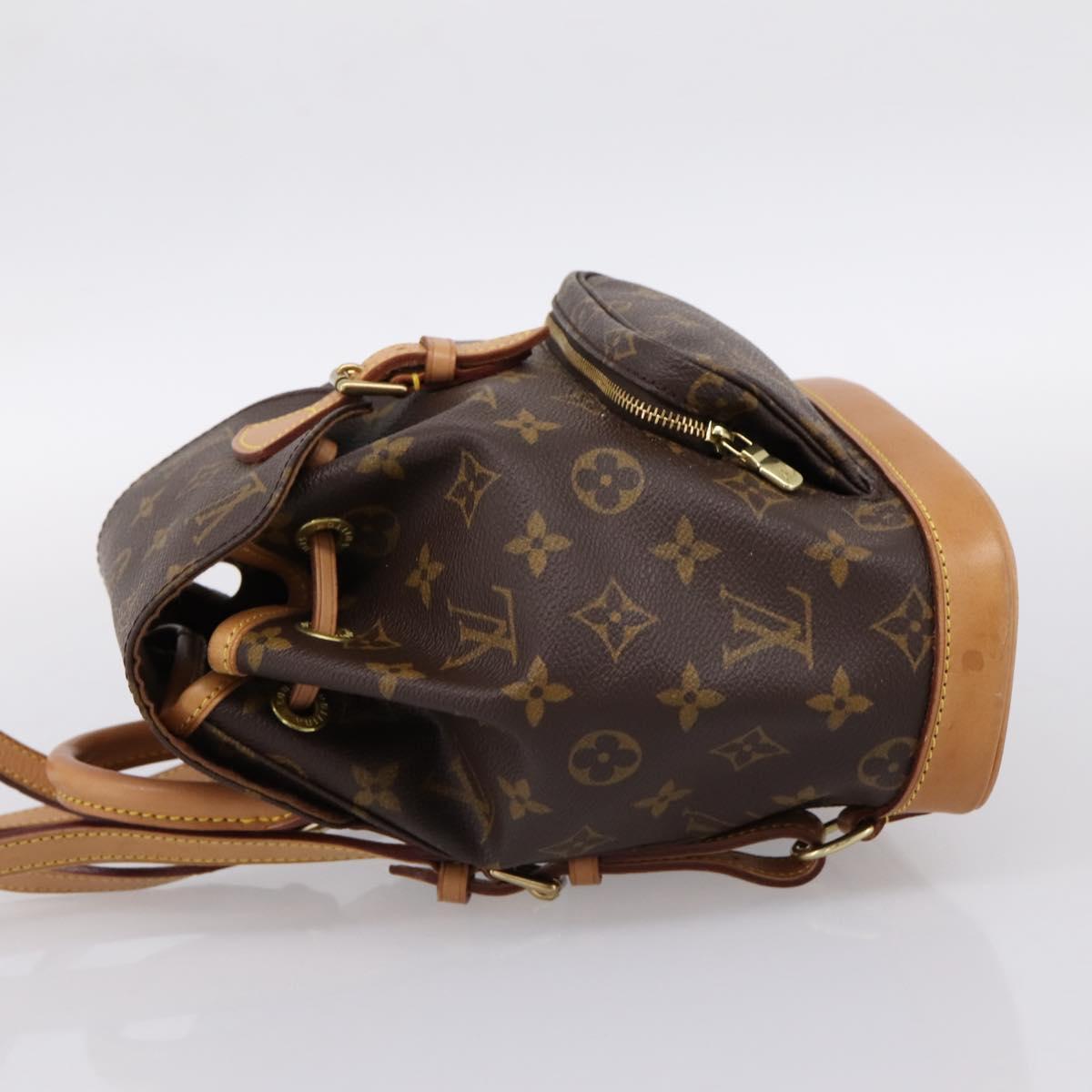 LOUIS VUITTON Monogram Montsouris PM Backpack M51137 LV Auth 198492A