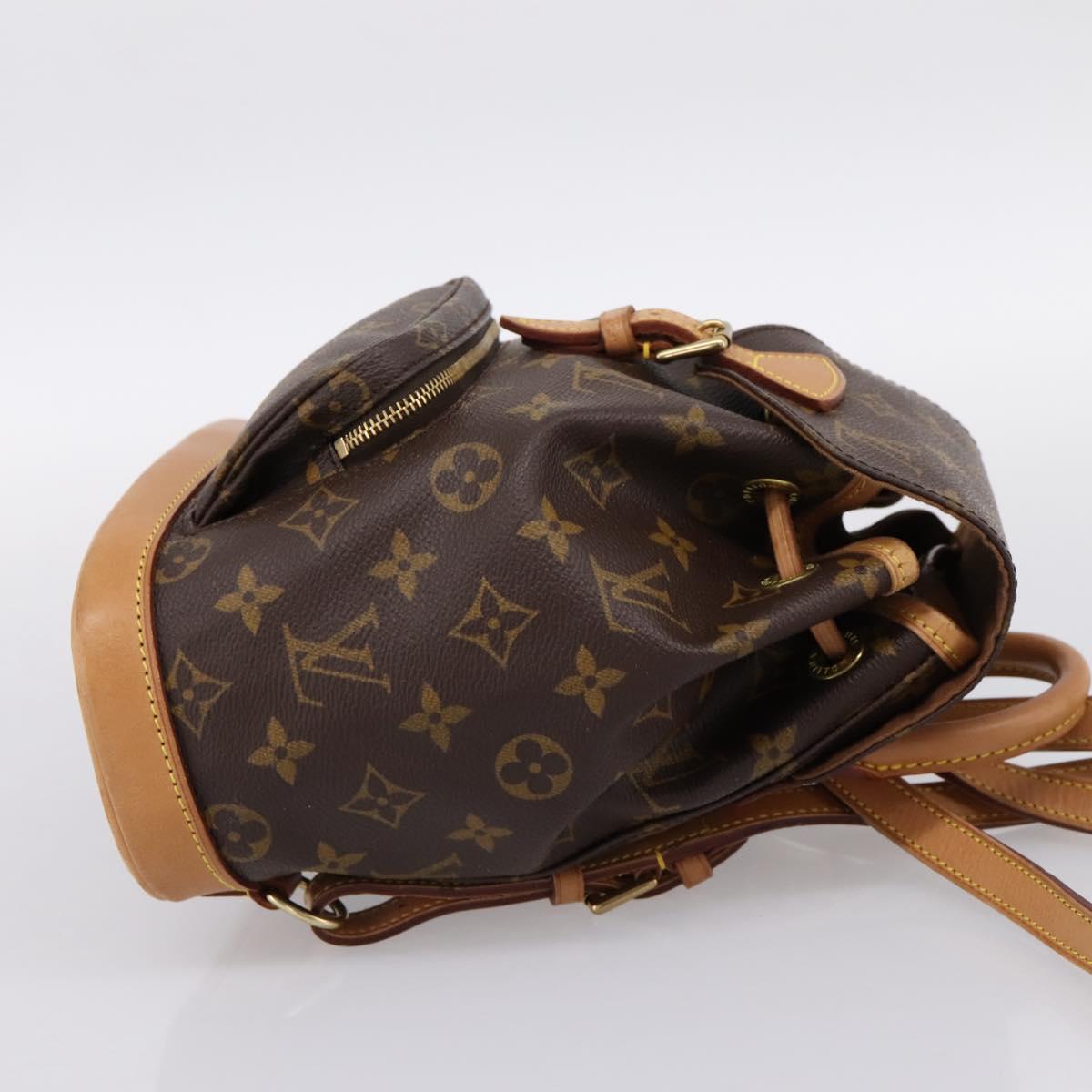 LOUIS VUITTON Monogram Montsouris PM Backpack M51137 LV Auth 198492A