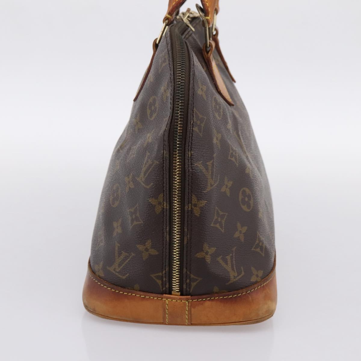 LOUIS VUITTON Monogram Alma Hand Bag M51130 LV Auth 198498