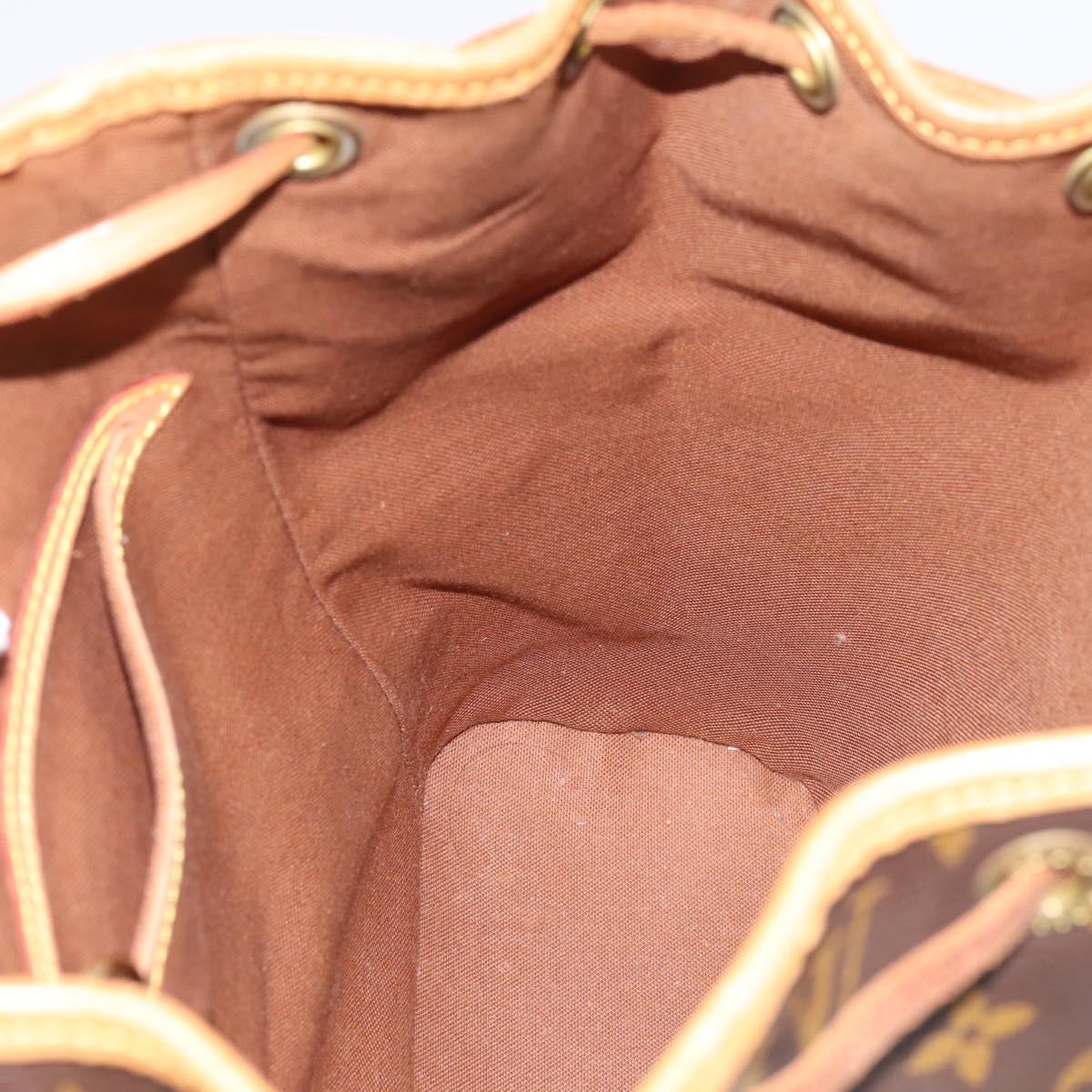 LOUIS VUITTON Monogram Montsouris MM Backpack M51136 LV Auth 198499