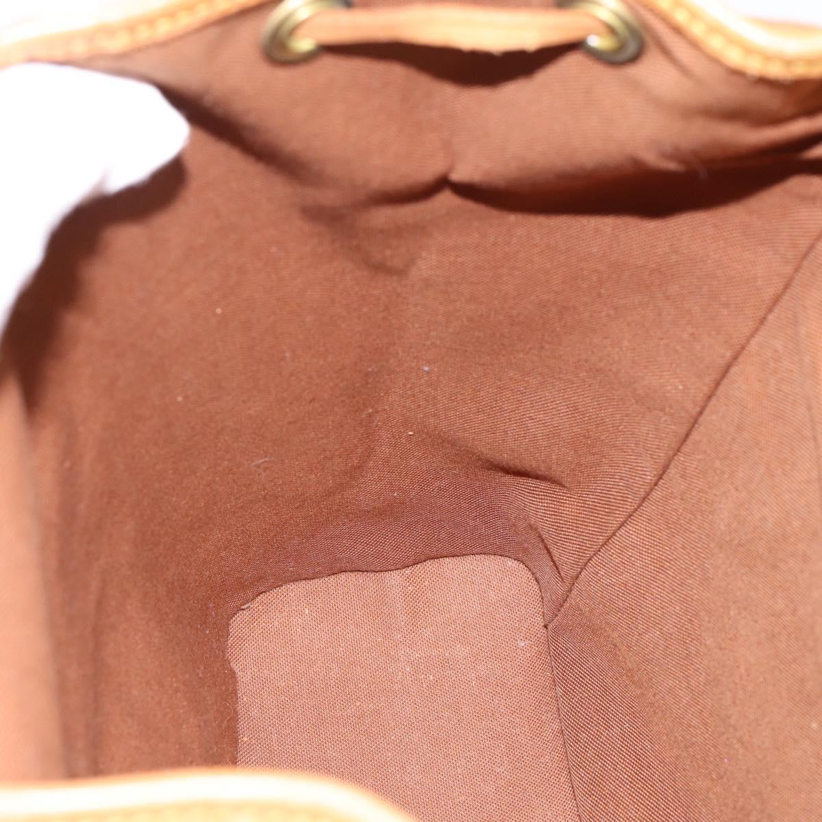 LOUIS VUITTON Monogram Montsouris MM Backpack M51136 LV Auth 198499