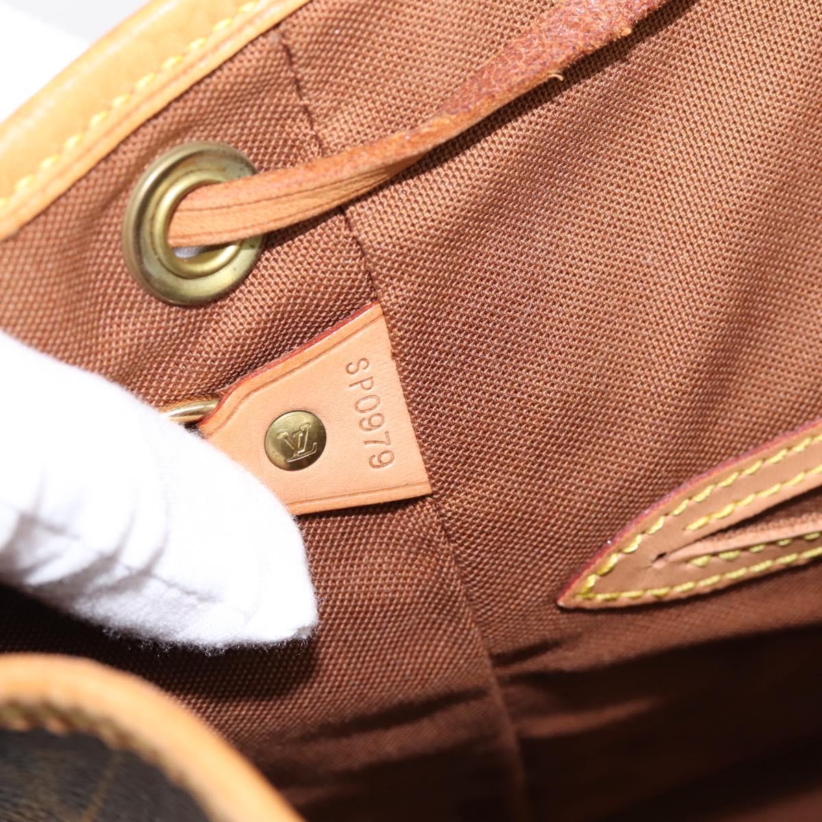 LOUIS VUITTON Monogram Montsouris MM Backpack M51136 LV Auth 198499