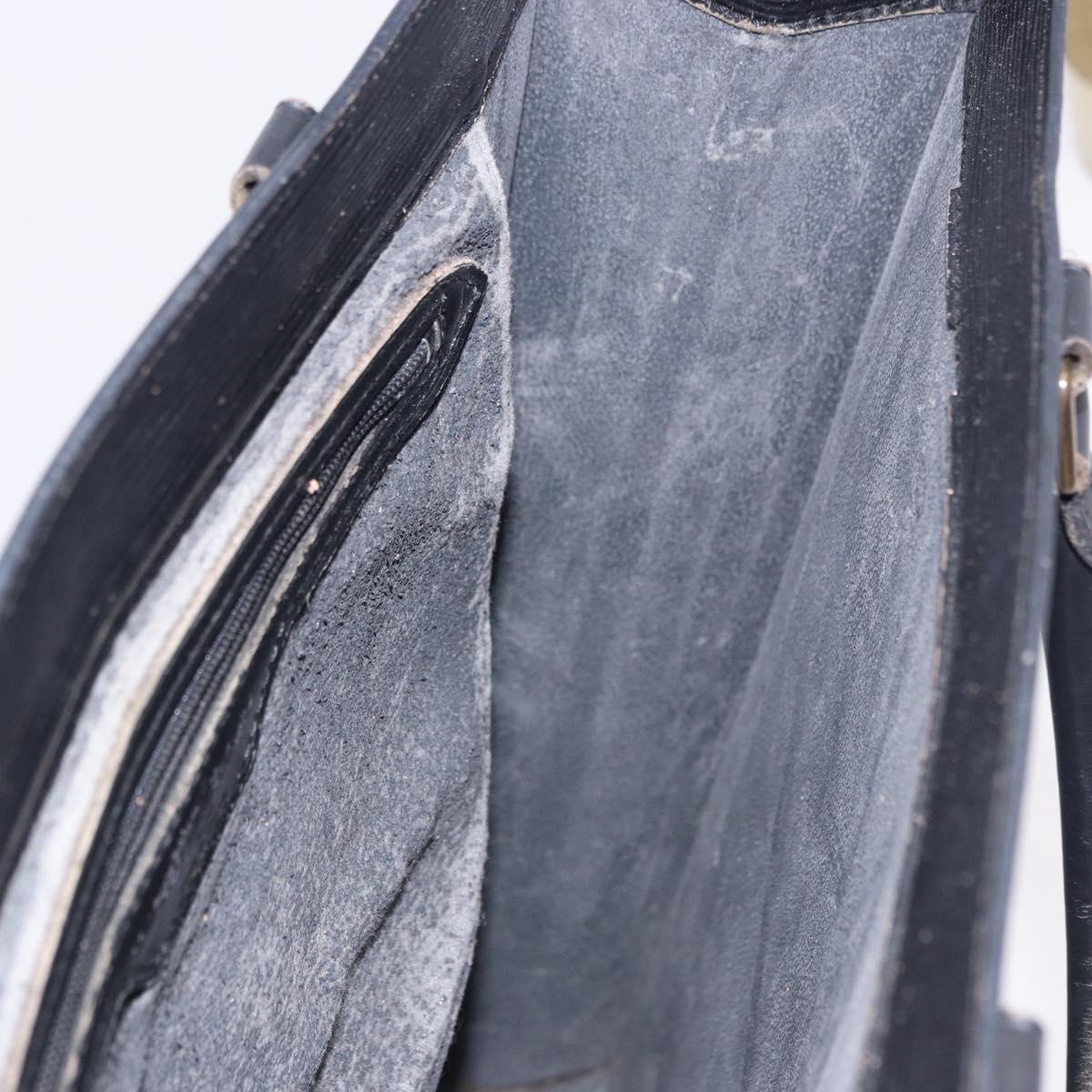 LOUIS VUITTON Epi Sac Plat Hand Bag Black M59082 LV Auth 198504