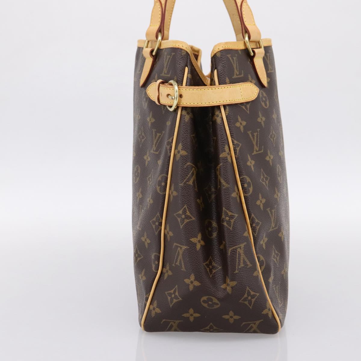 LOUIS VUITTON Monogram Batignolles Vertical Tote Bag M51153 LV Auth 198505A