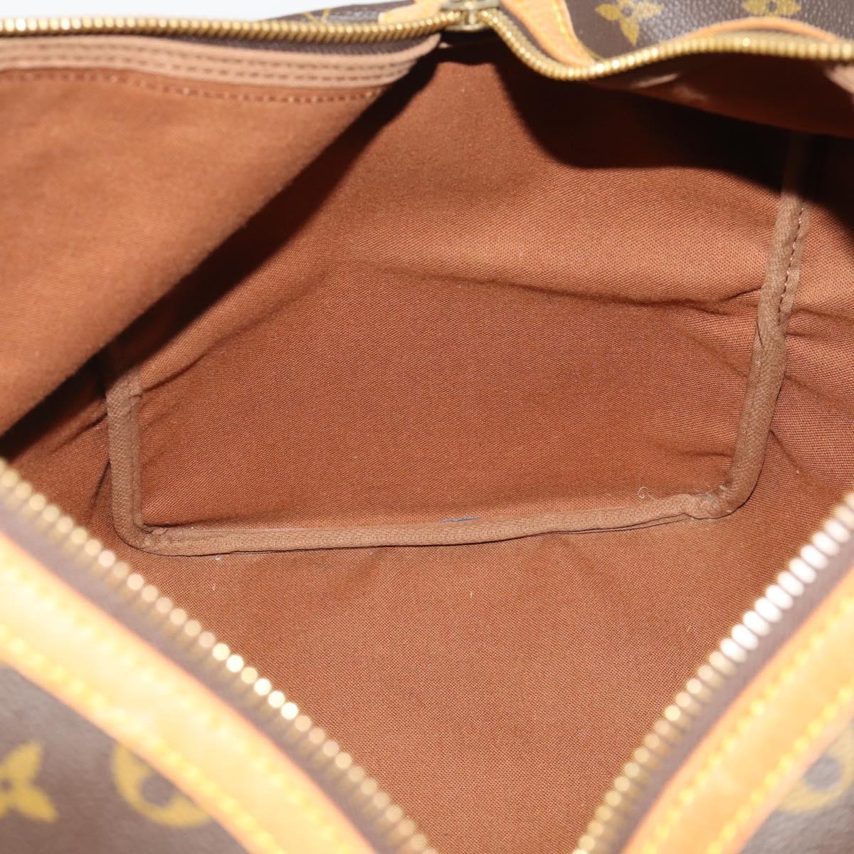 LOUIS VUITTON Monogram Sac Souple 45 Boston Bag M41624 LV Auth 198506A