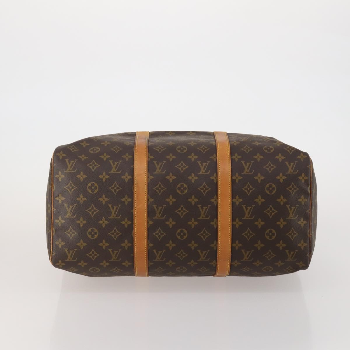 LOUIS VUITTON Monogram Sac Souple 45 Boston Bag M41624 LV Auth 198506A